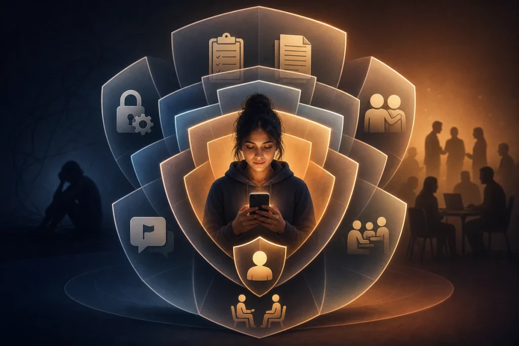 Stalking is best defined as — protection framework showing limit early information sharing document everything block comprehensively tell your support system report to law enforcement and consider protective order as six defensive layers