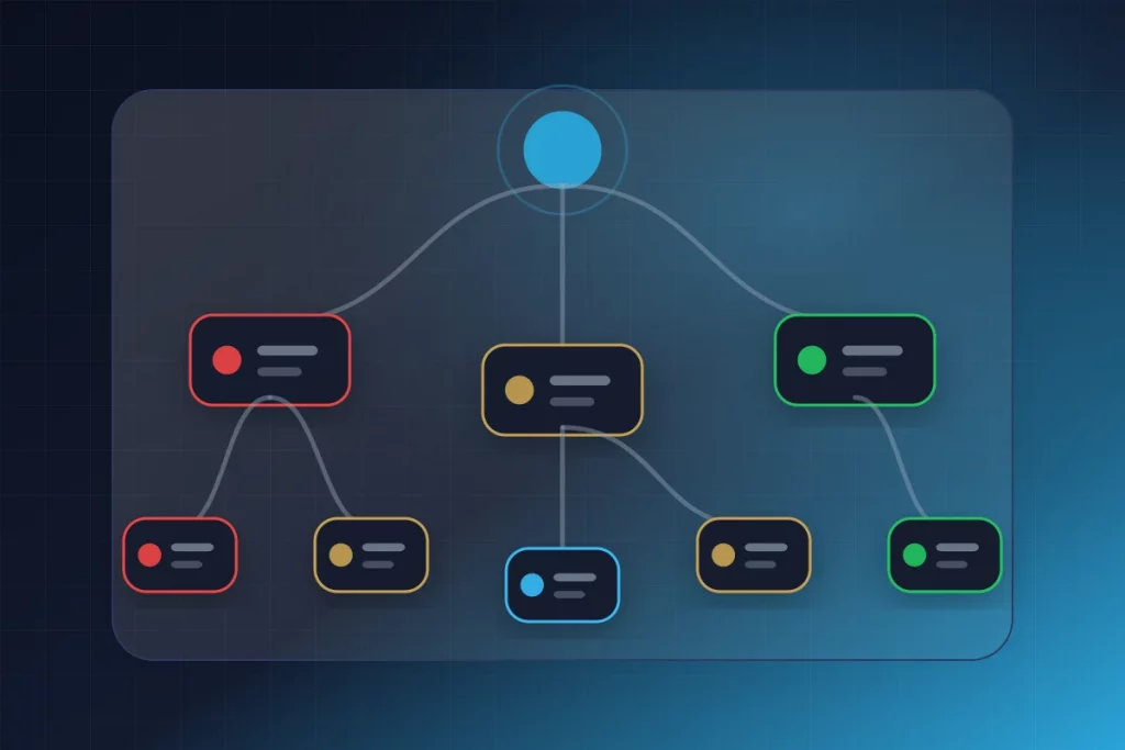 GuyID editorial visual explaining Turn the section "Action Steps" into a memorable action visual.