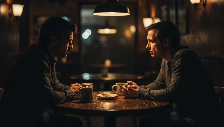 Editorial GuyID hero image showing a quiet trust decision before the date.