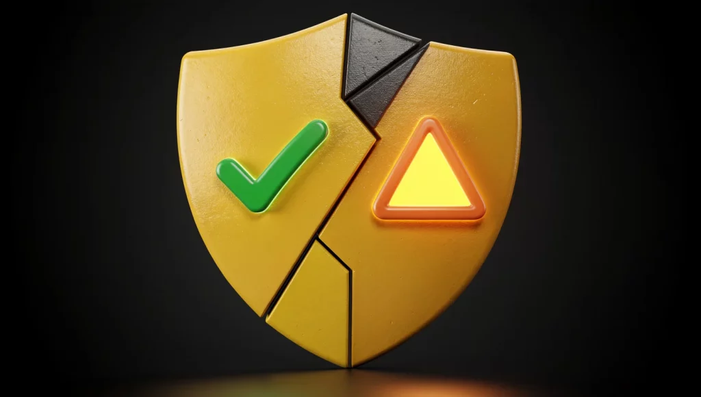 Editorial GuyID hero image showing a quiet trust decision before the date.