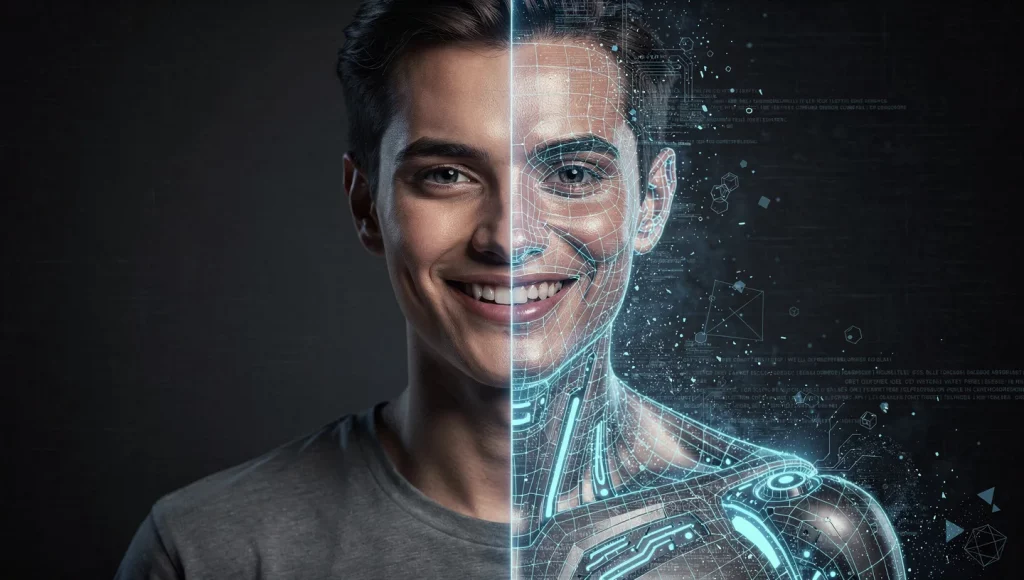 Editorial GuyID hero image showing a quiet trust decision before the date.