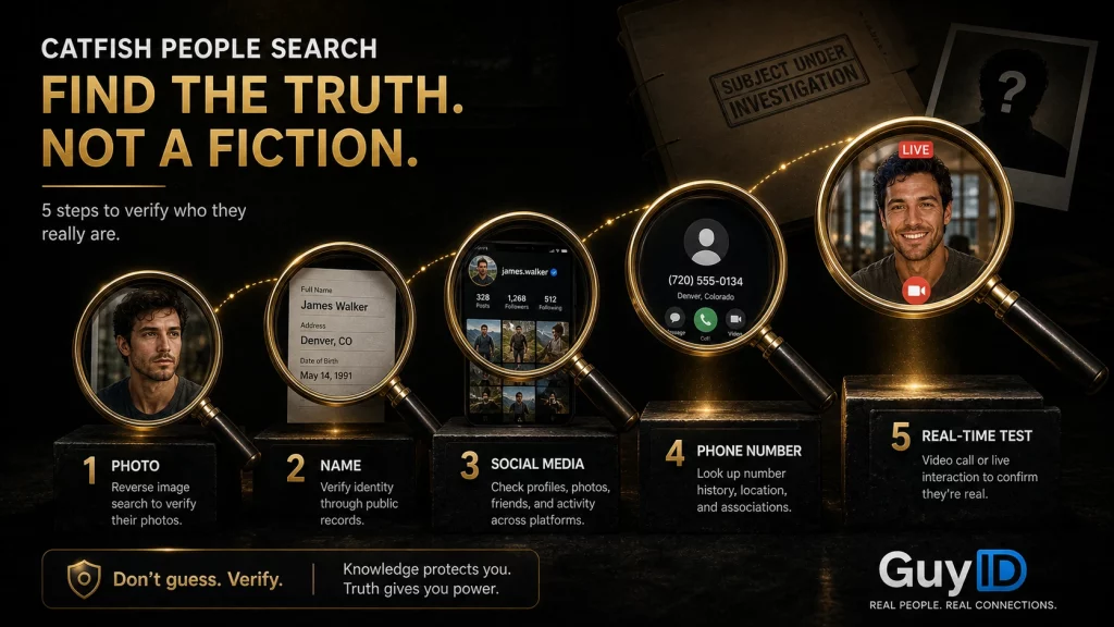 Trust and verification overview for Catfish People Search: The 5-Layer Investigation Method (2026)