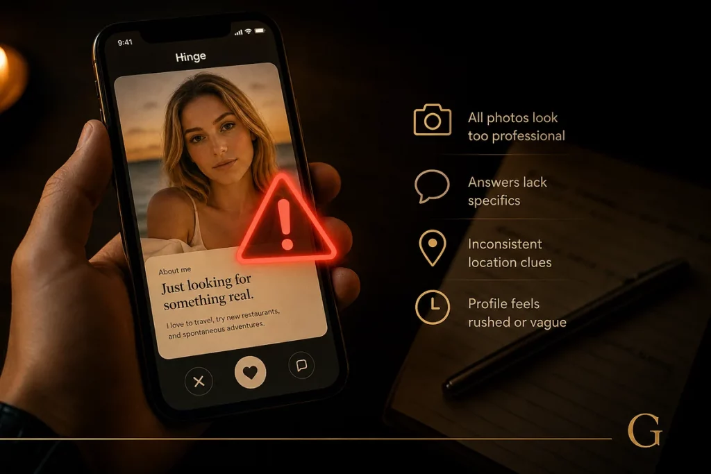 Hinge Scams: 9 Red Flags to Watch (2026) featured image