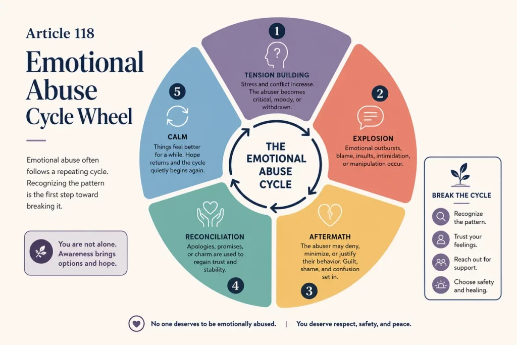 Emotional Abuse Cycle Wheel Explained featured image