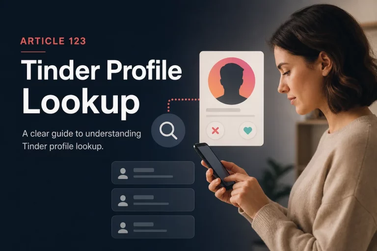 Article 123 Tinder Profile Lookup featured image