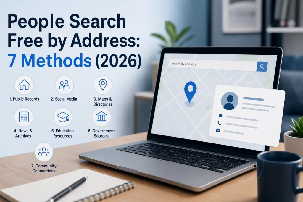 People Search Free by Address: 7 Methods (2026) featured image