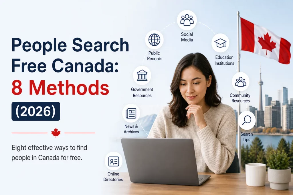 People Search Free Canada: 8 Methods (2026) featured image