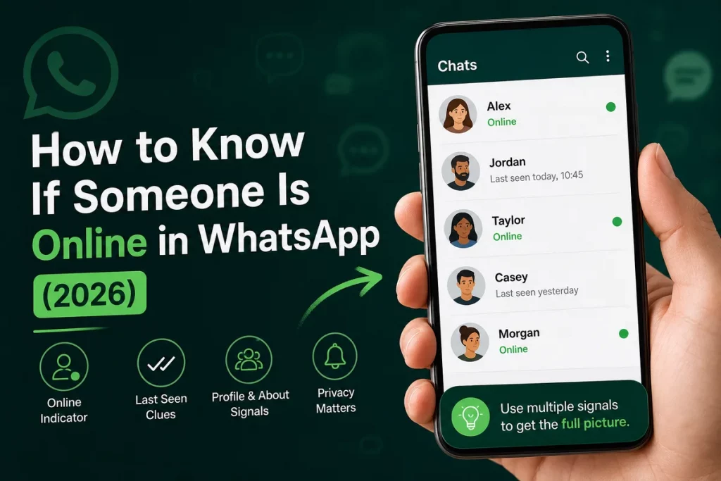How to Know If Someone Is Online in WhatsApp (2026) featured image