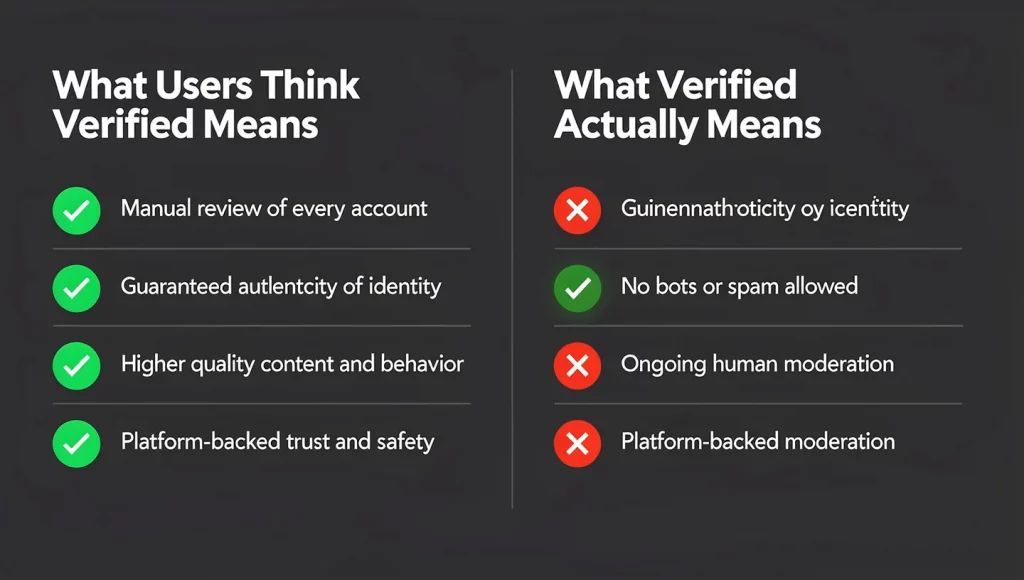 Illustration from What Does Verified Mean on Dating Apps? The Surprising Truth (2026).