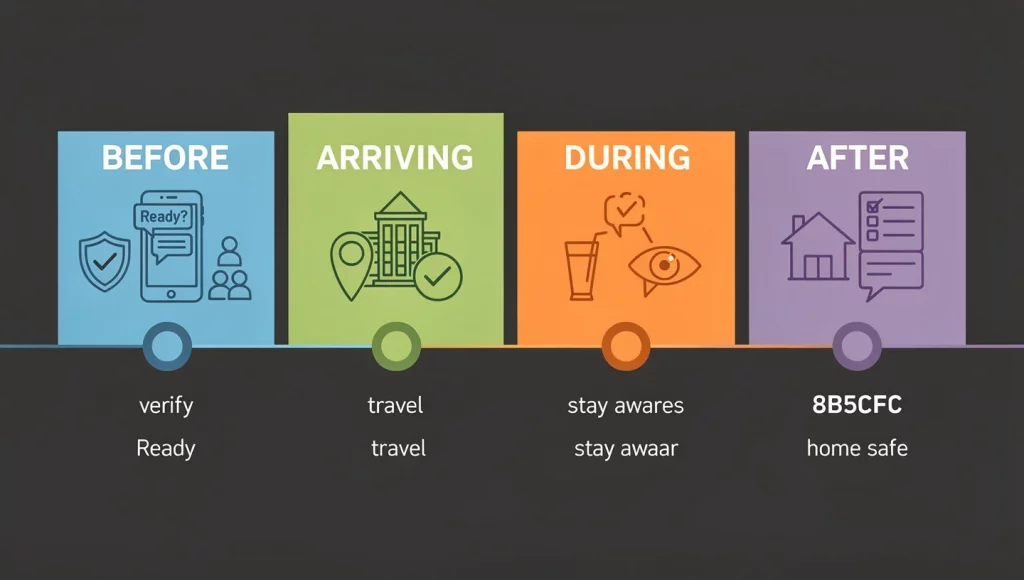 Illustration from First Date Safety: The Complete Before, During & After Guide (2026).