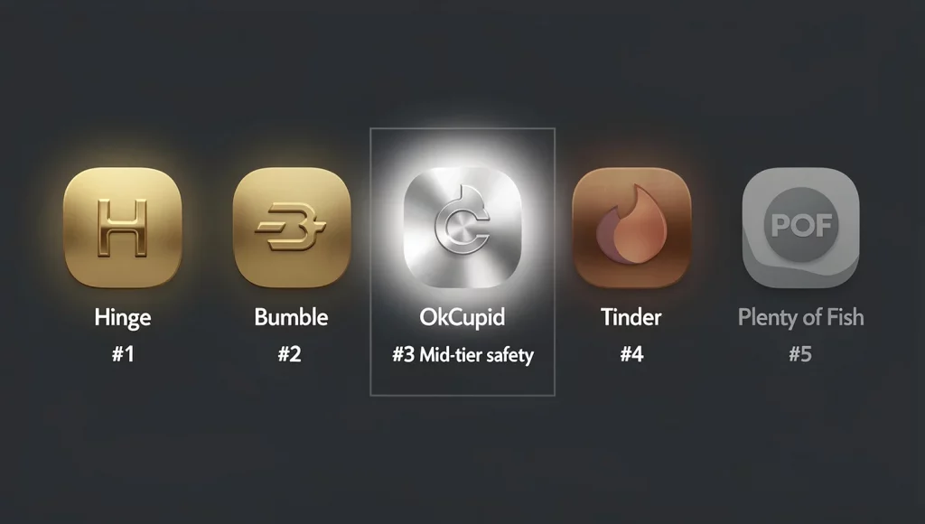 Illustration from Is OkCupid Safe in 2026? Honest Safety Review & Comparison.
